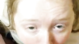 Rest Room Tart- legitimate Yr Aged Anxiously Bj's on Dad's 42 Yr Senior Sausage