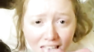 Rest Room Tart- legitimate Yr Aged Anxiously Bj's on Dad's 42 Yr Senior Sausage