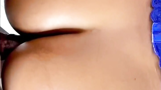 Big-Chested Brazilian black-haired, Rose Monroe deepthroats a fat, ebony man meat before getting banged in many postures