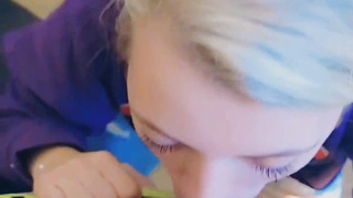 Getting Head From My Neighbors Uber-Sexy 19yo Daughter-In-Law in My Guest Room