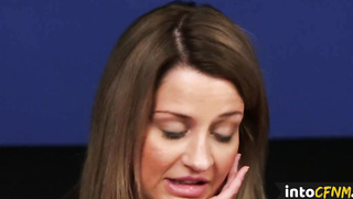 British CFNM dommes tugging subjects pecker