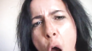 Insatiable mature honey is a supah super-fucking-hot nail