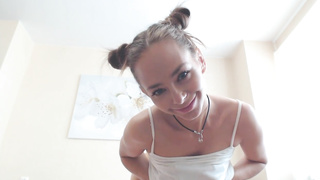 Super-Cute teenie with smallish titties and pointy nips is fingerblasting her purrfectly smoothly-shaven cooch on webcam