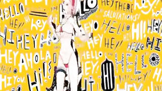 Hinata Sakura bathing suit dancing