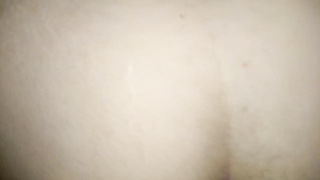 Lusty nymph asked her neighbor to stop by and pound her grubby brains out, until she spunks