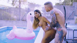 Venus Aphrodite copiously plowed by a yam-sized prick.