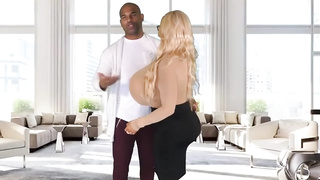 Big-Titted cougar is about to have horny intercourse with her fabulous co- employee, until they both jizz