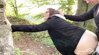 Public blowage and ravage on a sightseeing journey - we almost got caught