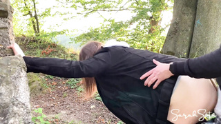 Public blowage and ravage on a sightseeing journey - we almost got caught