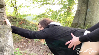 Public blowage and ravage on a sightseeing journey - we almost got caught