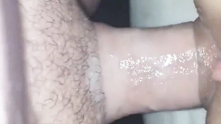 Lubricated PHAT ASS WHITE GIRL gets a BWC in her Rump