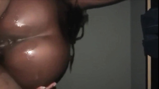 Scotia Bank is splooging while railing a rock rock hard penis, and attempting not to yell too noisy