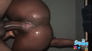 Scotia Bank is splooging while railing a rock rock hard penis, and attempting not to yell too noisy