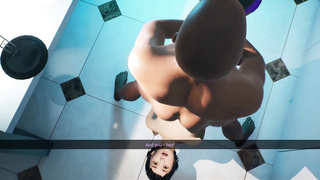 Chinese Gal Office Stockings Feet Wank 3 DIMENSIONAL Cartoon Un-Fucking-Real Engine