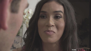 Trans stepsister doggystyles curious stepbro