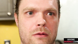 Strict domme pegging and sissifying subject