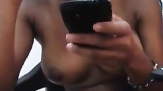 His Sister In Law Came Abruptly - Left Behind To Turn-off Cam