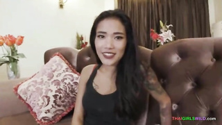 Pataya dark haired is working as a hooker, because porking for cash sounds like lots of joy