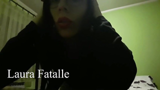 Laura Fatalle is prepared for a fresh live Jerk Off Instructions sesh, in the middle of the night
