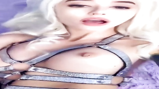 Enrapturing Ahegao Costume Play honies are doing all kinds of nasty stuff on live webcam, just for joy