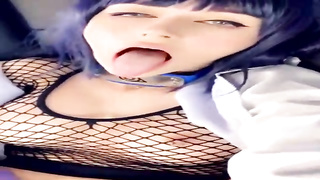 Enrapturing Ahegao Costume Play honies are doing all kinds of nasty stuff on live webcam, just for joy