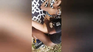 Dark-Hued stud is screwing a super-fucking-hot, married chick in a rear end- fashion stance and liking it