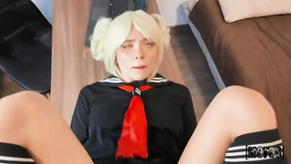 Rectal fuck-fest lovin’ honey is dressed in her costume play costume while getting her daily dosage of plumb