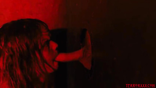 Nasty dark haired is providing a deep throat to a killer fellow who isn't her bf, before getting plowed