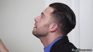 Kinky bridesmaid anally fucked while in heels