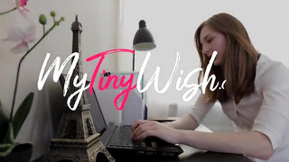 Black-Haired with smallish, innate knockers is about to get romped from the back, until she shoots a load