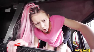 Scarcely eighteen ladies like to pay for the cab rail with their poons and lips