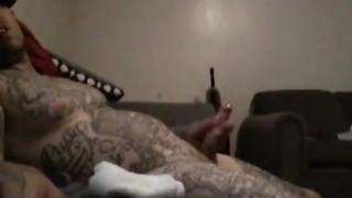 At home bored while she at work