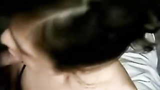 Steamy dark-haired is working as a maid and fairly oftentimes she is deepthroating weenie and getting porked