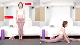 Tristan Summers is a captivating damsel who luvs to do splits while railing a stiff spunk-pump