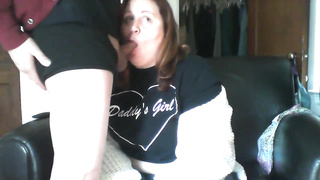 Lush Super-Cute Lady Inhales Bf's Shaft