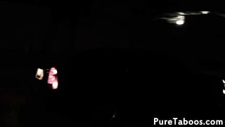 Ultra-Cute debutante gets deep throated into group sex