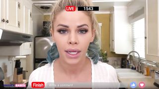 Jessa Rhodes getting Vengeance from her Hotwife Bf LIVE