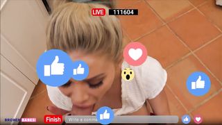 Jessa Rhodes getting Vengeance from her Hotwife Bf LIVE