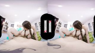 VRCosplayX HARDCORE Costume Play THREEWAY Compilation in POINT OF VIEW Virtual Reality Part 1