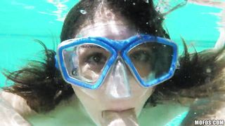 Ideal poolside buttfuck