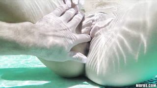 Ideal poolside buttfuck