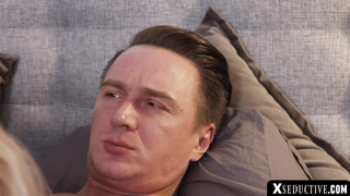 Blonde eurobabe pussy and ass banged by her bf