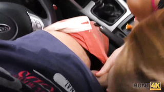 Ambitious damsel is plumbing a glorious man in his camper, after providing him an amazing bj