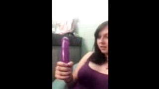 Liz Perverse In "My Purple Monster"