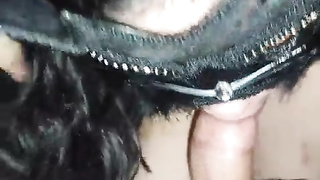 Thicc Latina From Tinder Deep-Throats Milky Boy Dry