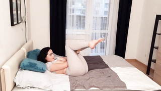 Alexa Ebony is displaying her giant orbs during a pornography movie audition and lovin’ it