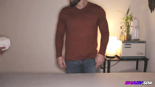 Accomplished, Dark-Hued gal is deep-throating knob as deep as she can to make a elite customer spunk