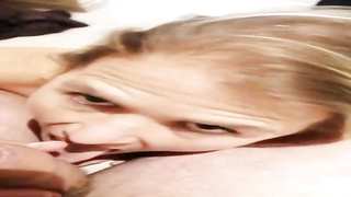 Lizzy is a hefty jugged, ash-blonde cougar who luvs to deepthroat her spouse's trunk every single day