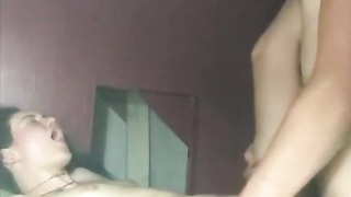 Insatiable, first-timer duo is having fuckfest in the middle of the night and making a flick