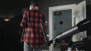 Liza Del Sierra is getting plumbed from the back after blowing her counterpart's firm penis